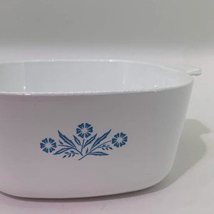 Vintage CORNING WARE Cornflower 2 1/2 QT P-2 1/2-B Stamped